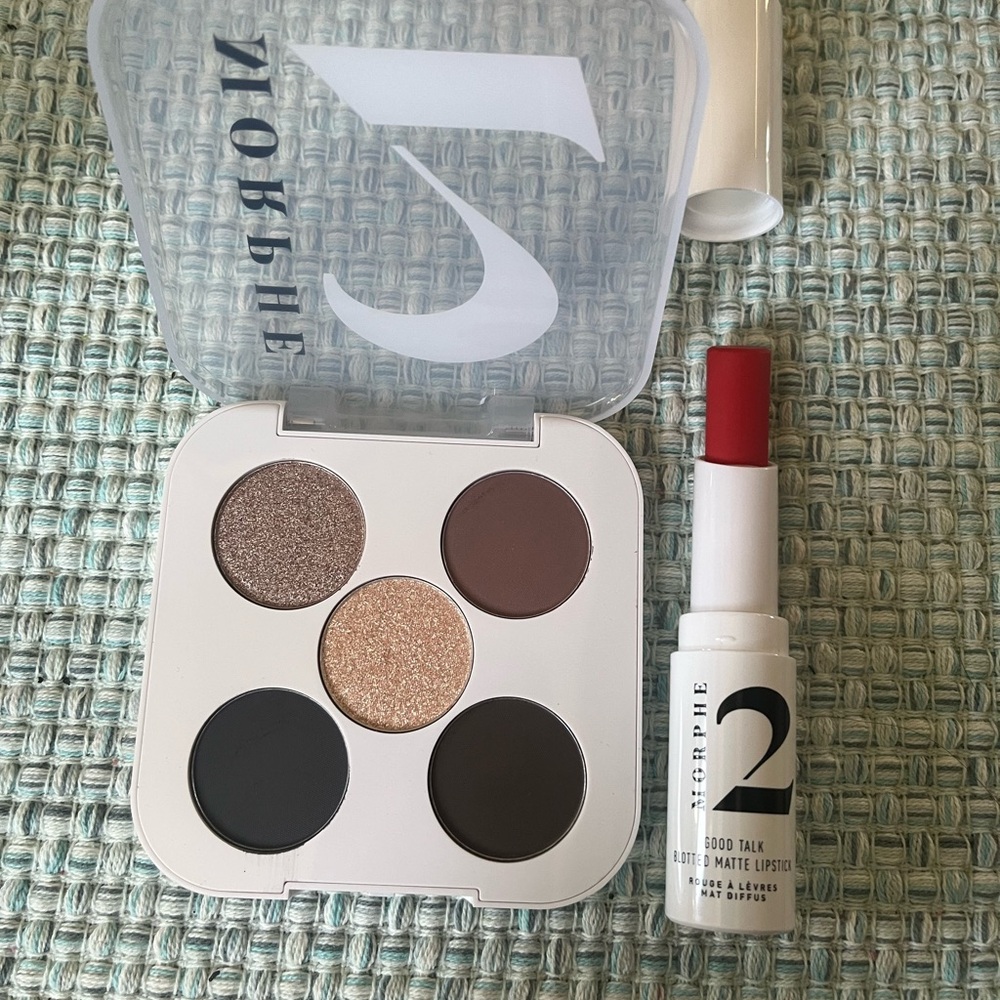 Morphe Brown and Red Eyeshadow Palette